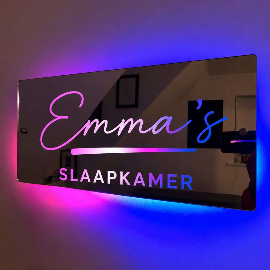 Neon-Namenslampe Beschreibung