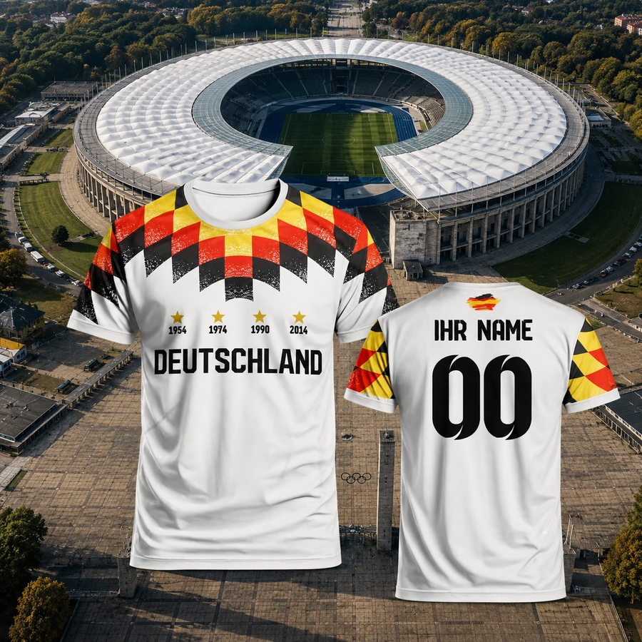 Deutschland WM 2026 Fan-Trikot personalisiert